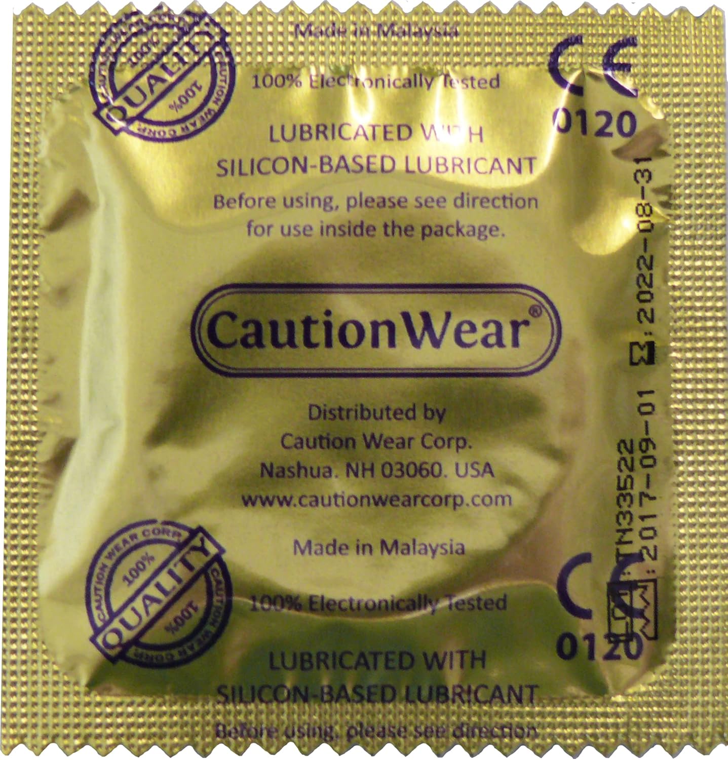 L.A.Confidential Love Triangle Ribbed-Studded-Contoured Latex Condom (200)