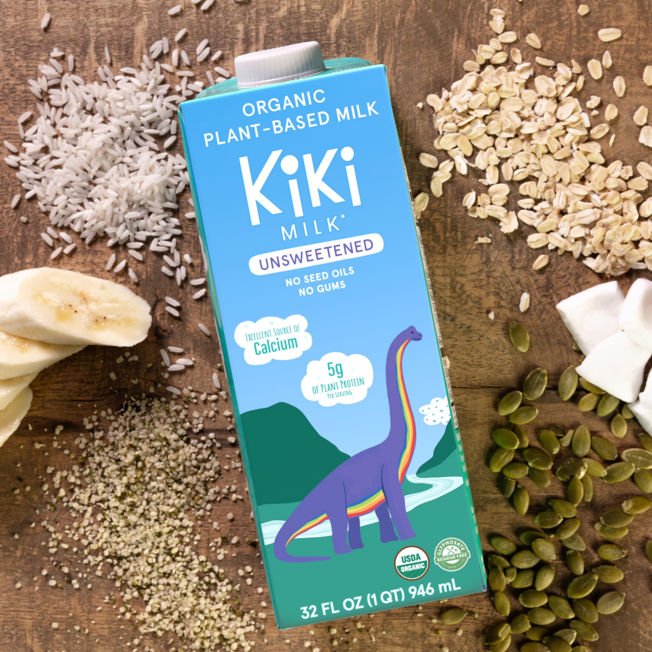 Amazon.com: Kiki Milk Plant Based Milk Unsweetened and Sample Kit
