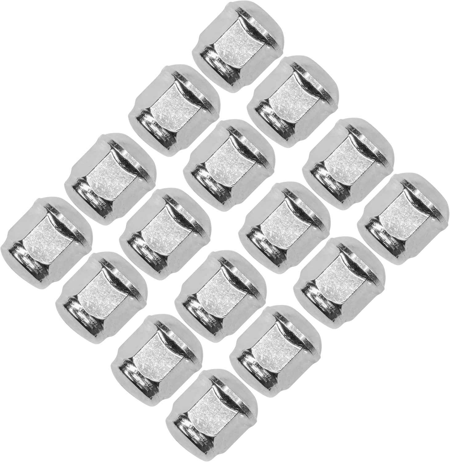 Caltric Front And Rear Wheel Nut Compatible with Honda ATV 90314-HN2-003 90314HN2003 QTY 16