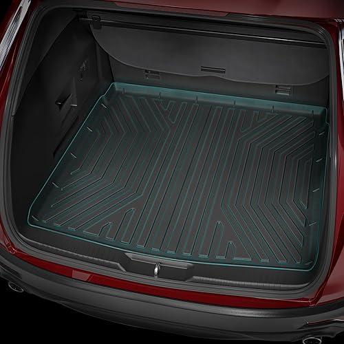Miniatura 7 de OEDRO Tapete de carga compatible con Honda CR-V-Cargo Deck 2017-2022 en posición inferior, no compatible con modelos híbridos, TPE negro para todo