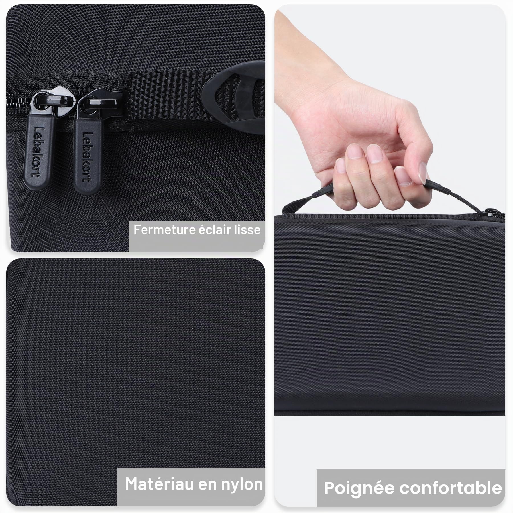 Lebakort Dur Étui Housse Cas Compatible avec Anker SOLIX C300 DC PowerBank Station électrique 288 Wh (90 000 mAh) Générateur Solaire