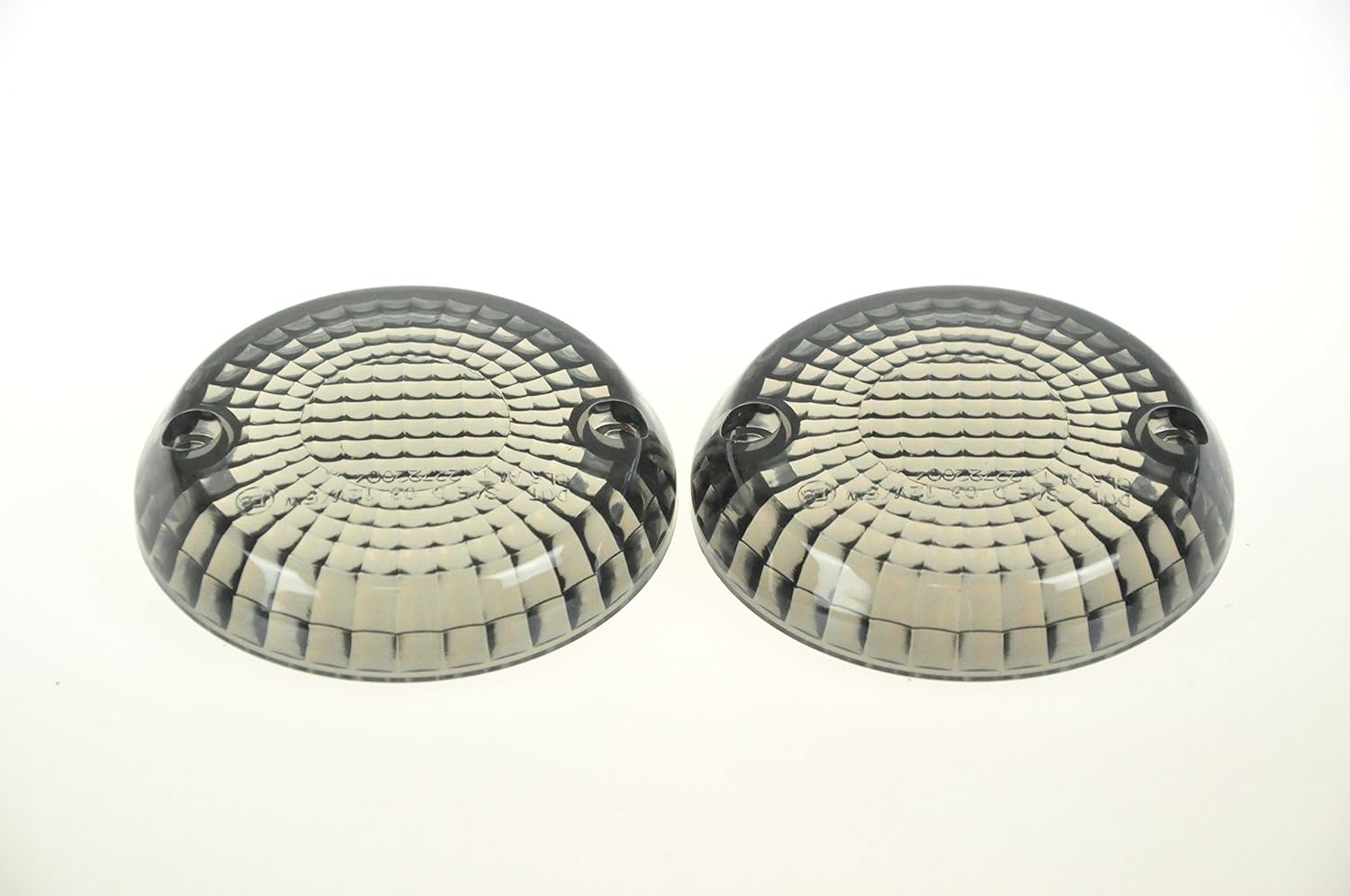 Fit for Kawasaki VN800 Vulcan 800 Drifter; Vulcan 800 Classic; VN800; 23048-1066;23048-1065; Flasher Light Idicator Turn Signal Lamp Lens (Smoke)