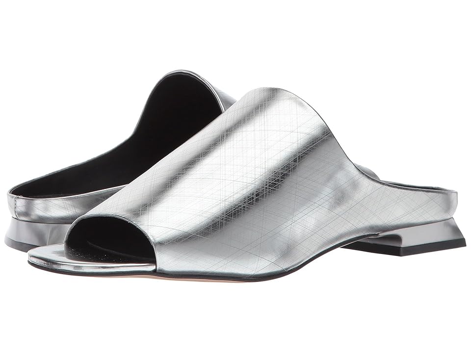 

Calvin Klein Mabel (Dark Silver Metallic Leather) Women's Shoes