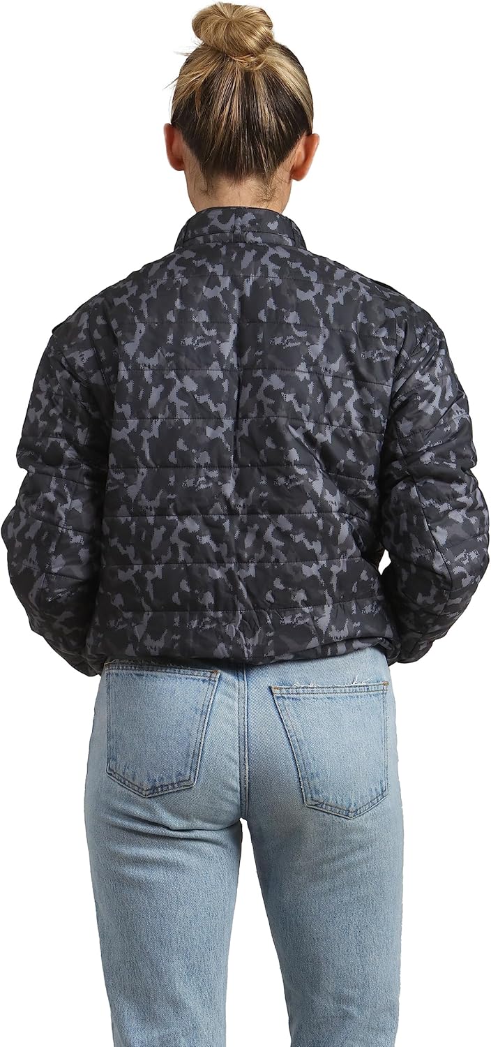 Members Only Women's SoHo Quilted Oversized Jacket - Image 4