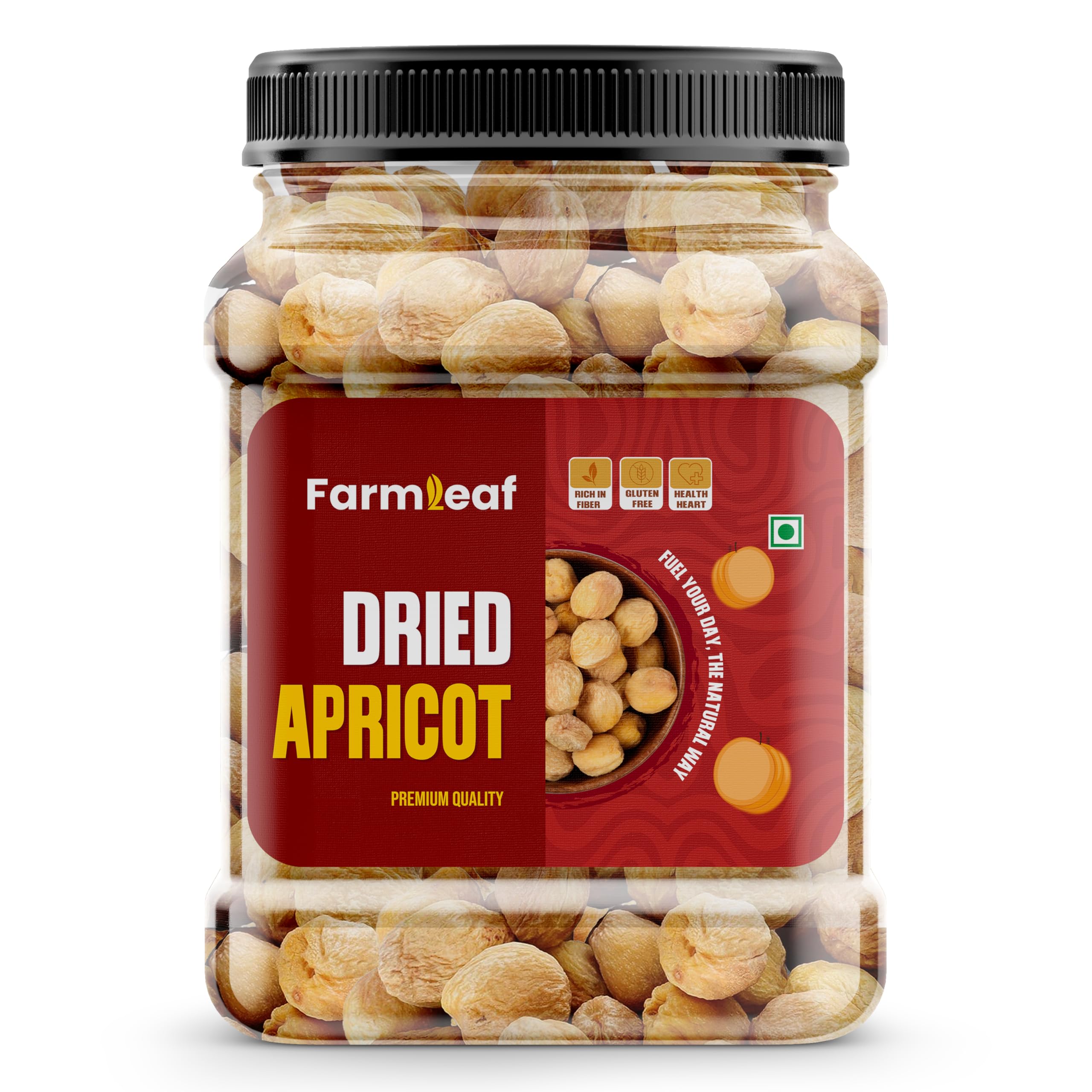 Farmleaf Turkish Apricot | Soft, Juicy & Seedless Khubani | Naturally Sweet Dried Jardalu | Rich in Fiber, Gluten-Free, Vitamin & Antioxidant | No Added Sugar | Snacks Healthy Dry Fruit | 1000g-image-21