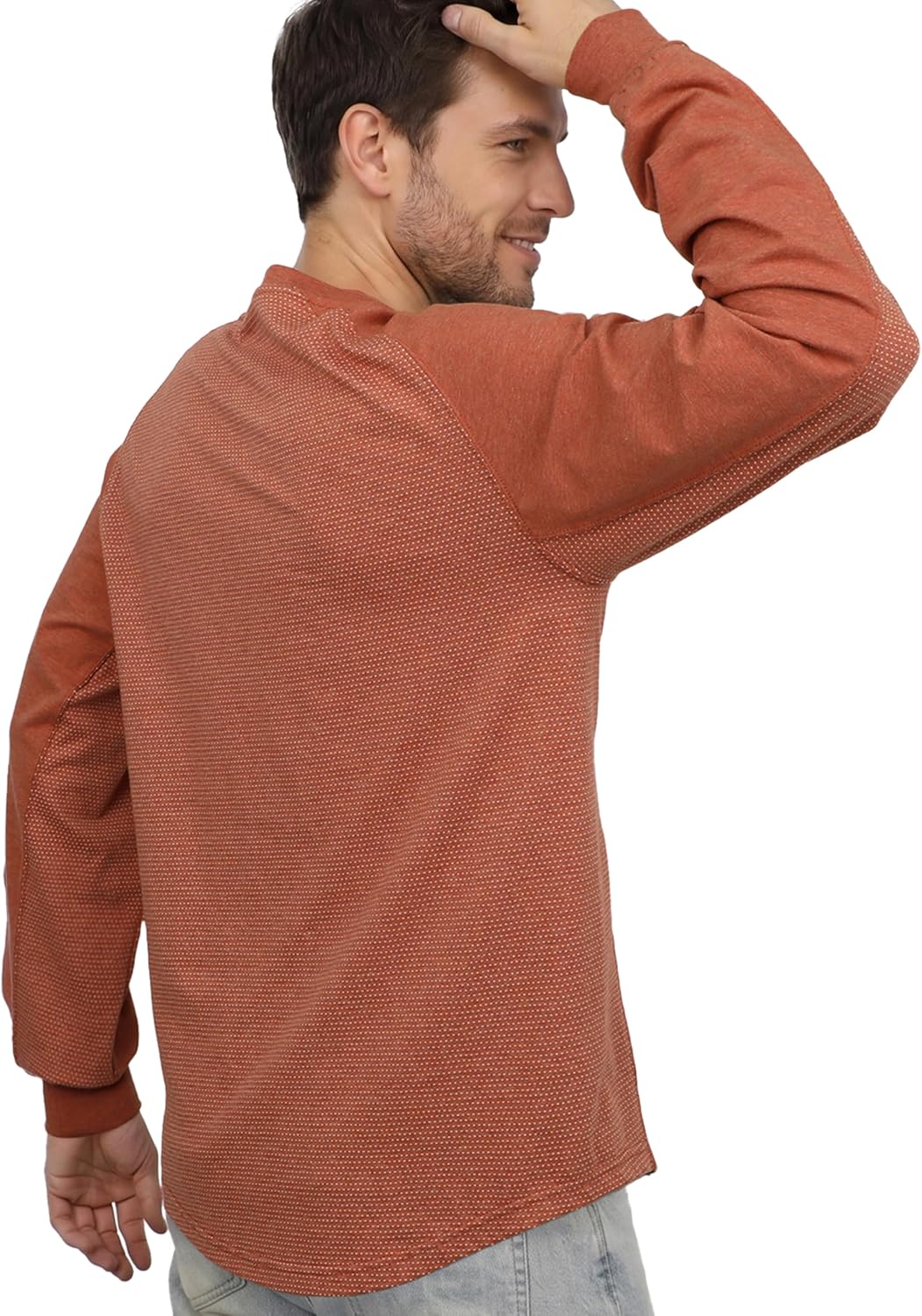 BOCOMAL Summer FR Shirts Henley Bird's-Eye Breathable Vented Mesh EX Soft