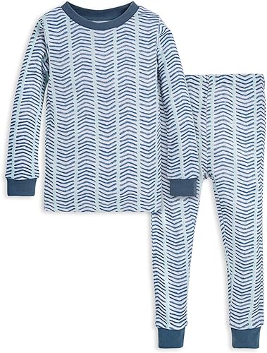 Miniatura 282 de Burt's Bees Baby Pijama para niña, 2 piezas, camiseta de manga larga y pantalones de algodón orgánico
