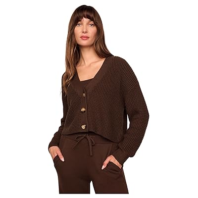 Eberjey Recycled Sweater The Cropped Cardigan Women