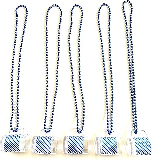 16Pcs Plastic Glass Beer Mugs with Handle Oktoberfest Shot Glass Beads Mini Beer Mug Beer Mugs Party Supplies