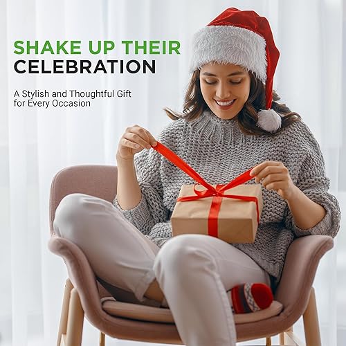 Miniatura 6 de NutriChef Barman - Juego de 7 piezas  Incluye mezclador de cóctel, accesorios esenciales de barra, 2 vertedores de botellas, cuchara mezcladora de