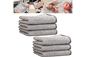 Zyluxa Power Scrub: Versatile Wire Dishwashing Rags