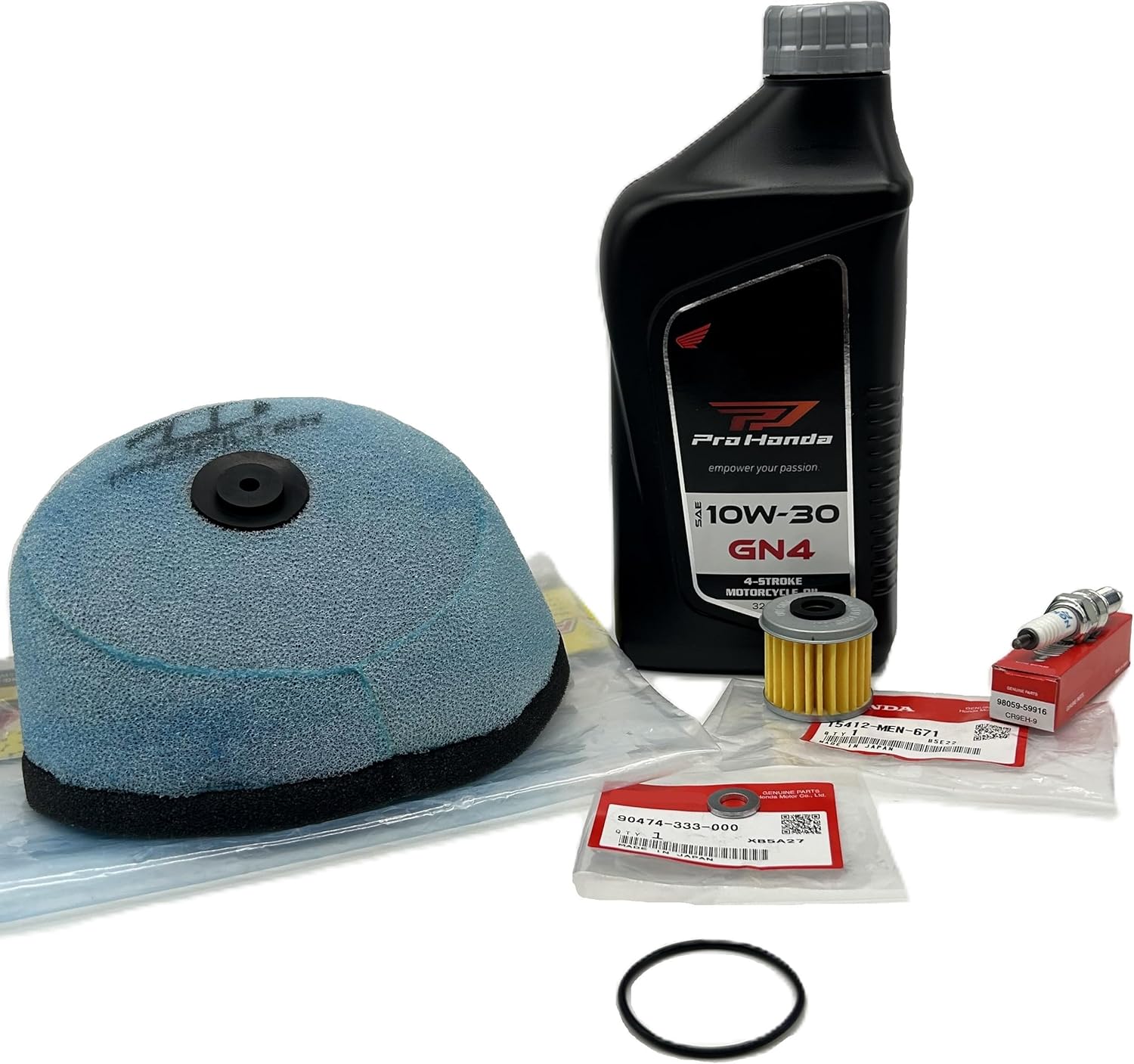 Genuine Oil Change Service Kit 10W30 GN4 For Honda CRF150R CRF150RB Big Wheel 2007-2025