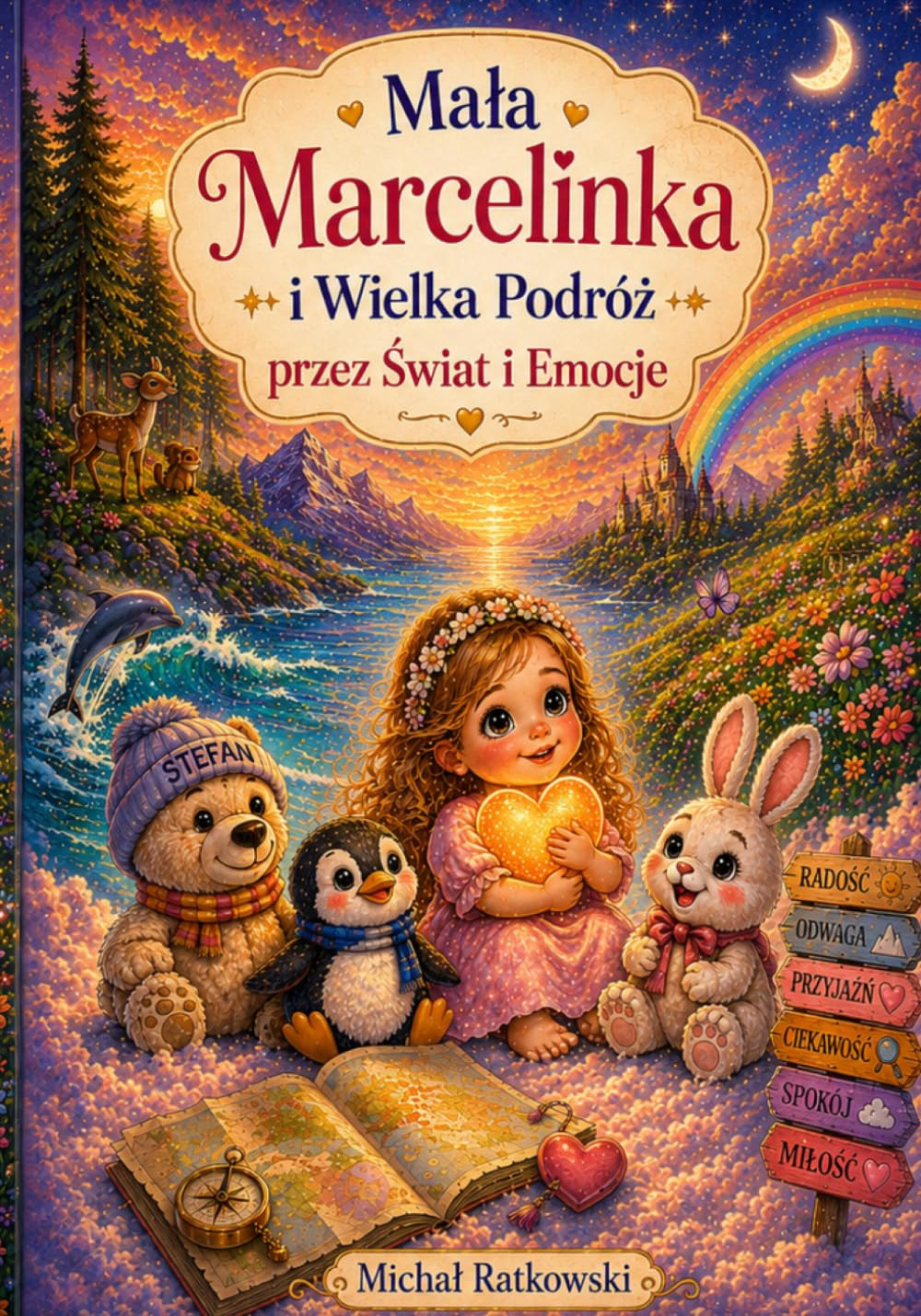 Mała Marcelinka i Wielka Podróż przez Świat i Emocje