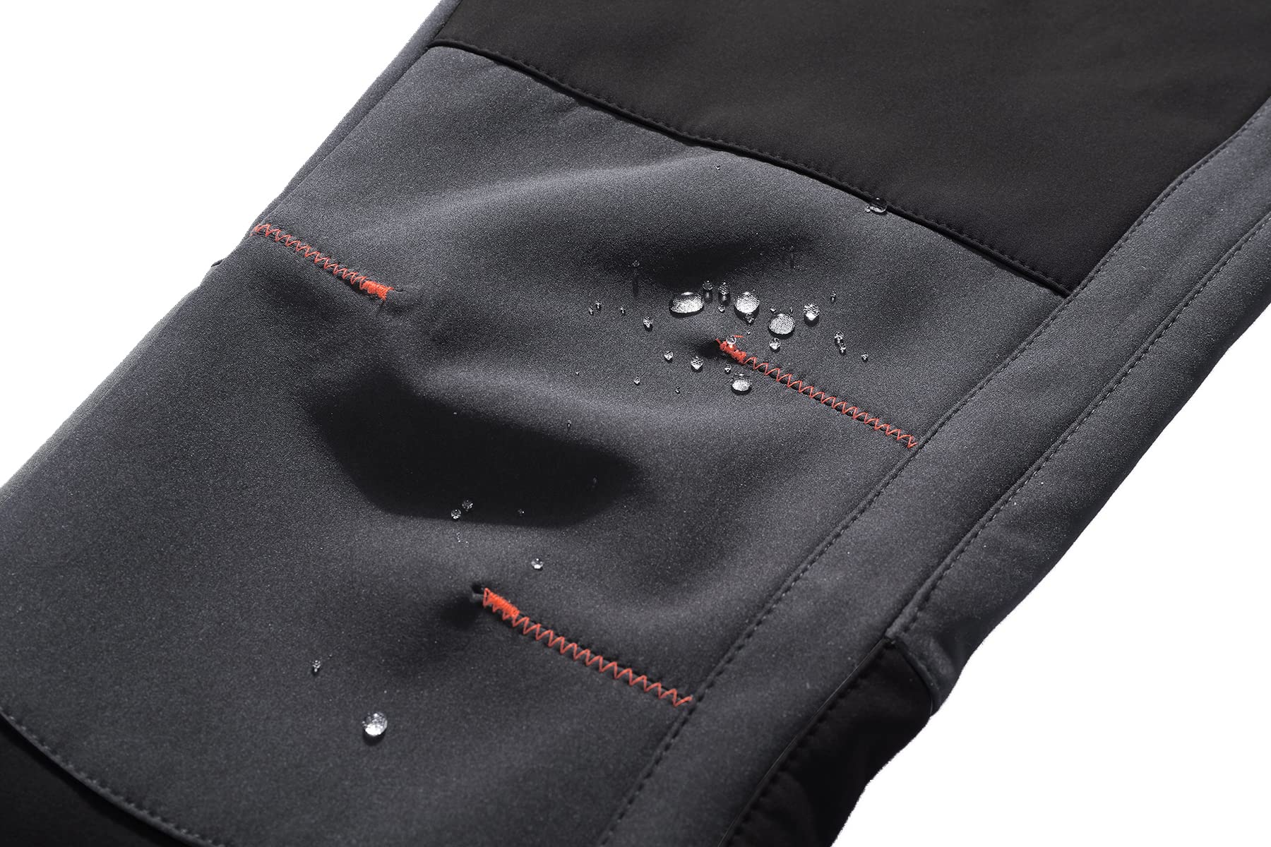 DAFENP Pantaloni Trekking Sci Uomo Invernali Pantaloni da Lavoro Termici Impermeabile Pantaloni Neve Softshell Montagna Escursionismo Caldo All'aperto