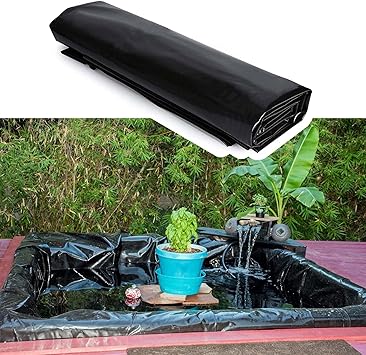 Image Pond Skins Pond Liner Rubber Pond Underlayment for Small Ponds,Streams Fountains and Water Gardens,Strong and Resilient, 3×6.5ft/6.5×6.5ft/9.8×9.8ft/13×16ft (6×10m 15.7mil (0.4mm)) Image Pond Skins Pond Liner Rubber Pond Underlayment for Small Ponds,Streams Fountains and Water Gardens,Strong and Resilient, 3×6.5ft/6.5×6.5ft/9.8×9.8ft/13×16ft (6×10m 15.7mil (0.4mm))