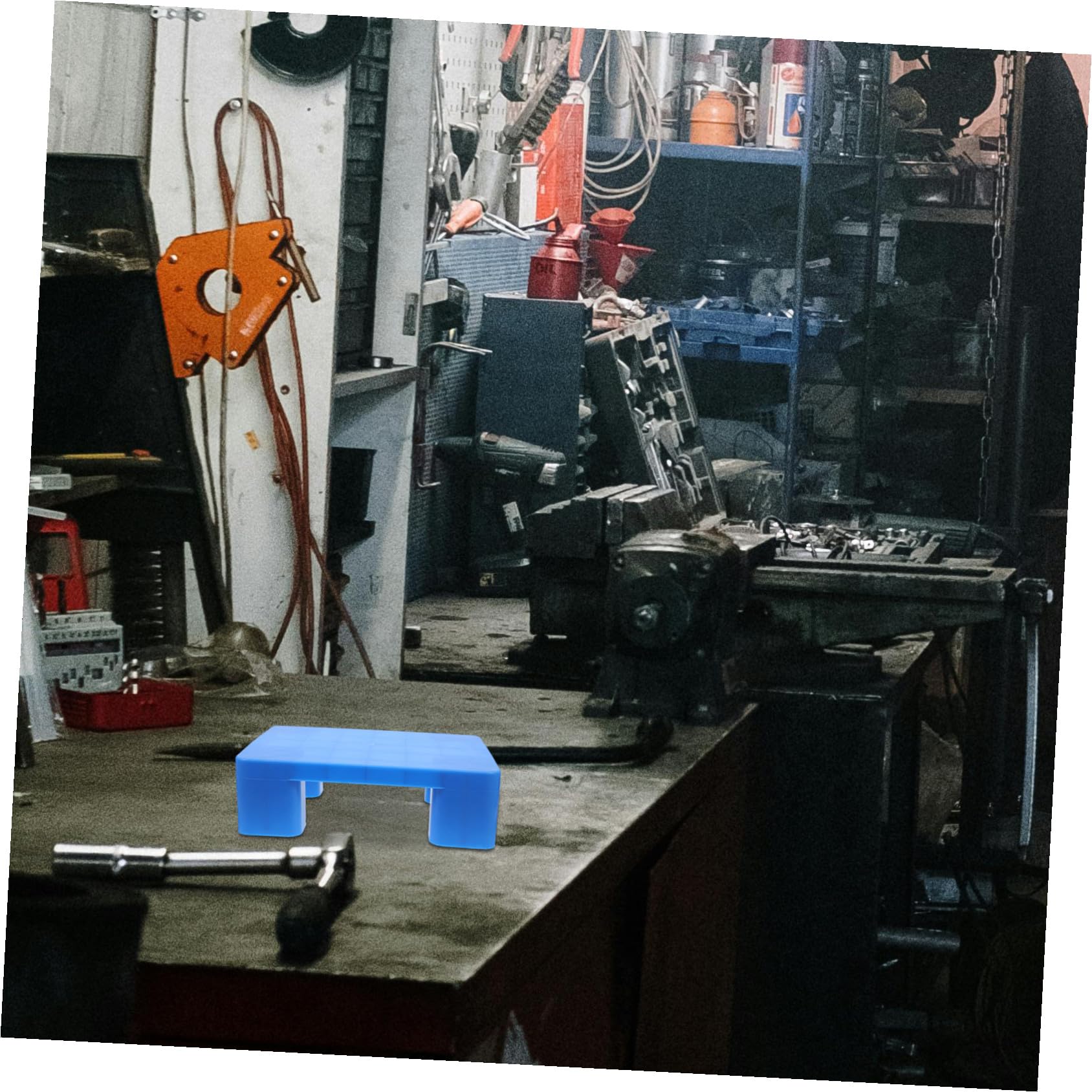 Pallet in Plastica Abs Blu, Griglia per Stoccaggio a Pavimento | Alta Capacità di Carico, Installazione Semplice, Uso in Magazzino e Acquacoltura