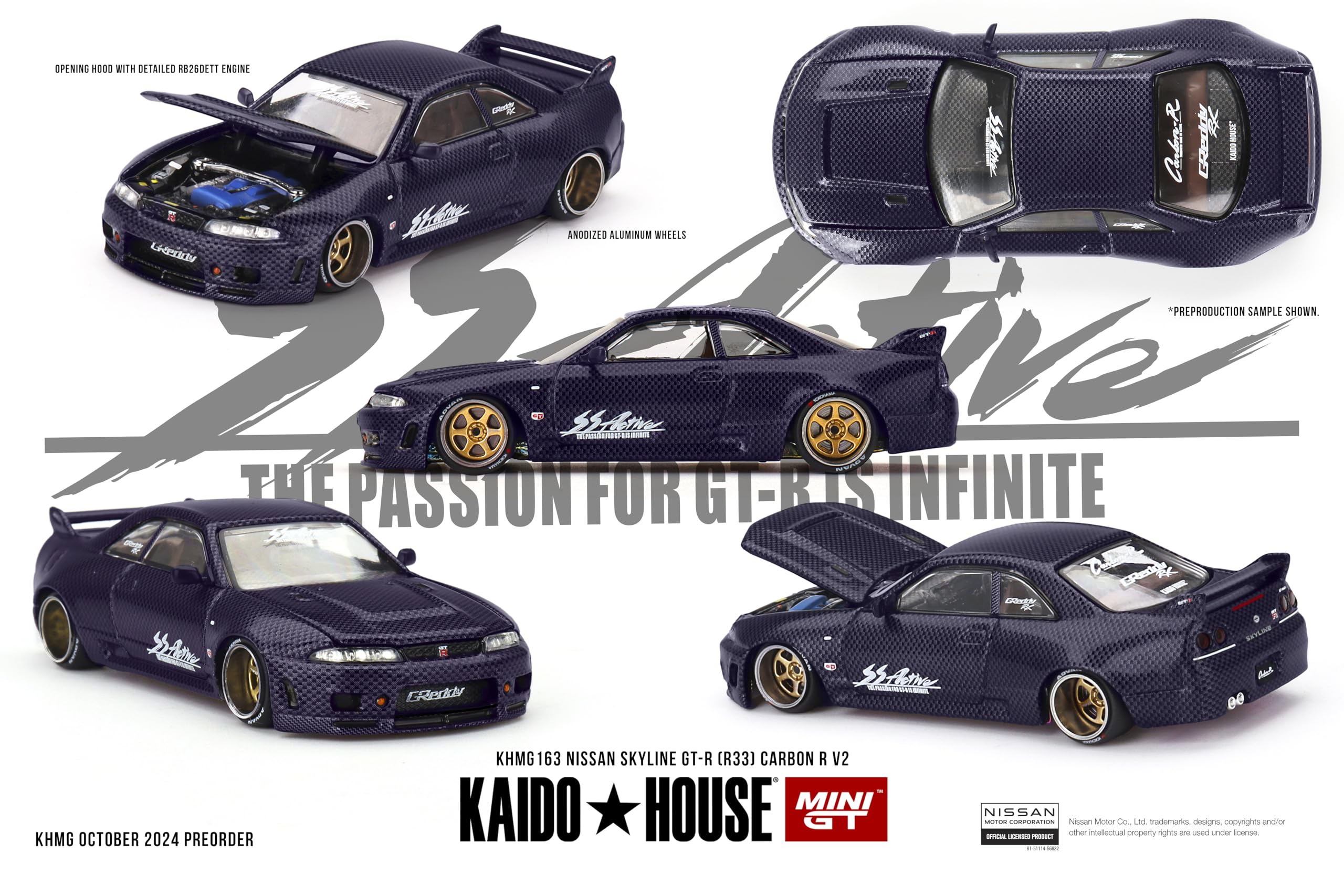 ミニカー KAIDO HOUSE Tokyo Pop Up KHMG133 momo kazu MINI GT x Kaido House 1/64 Datsun 510 Pro Street Anniversary