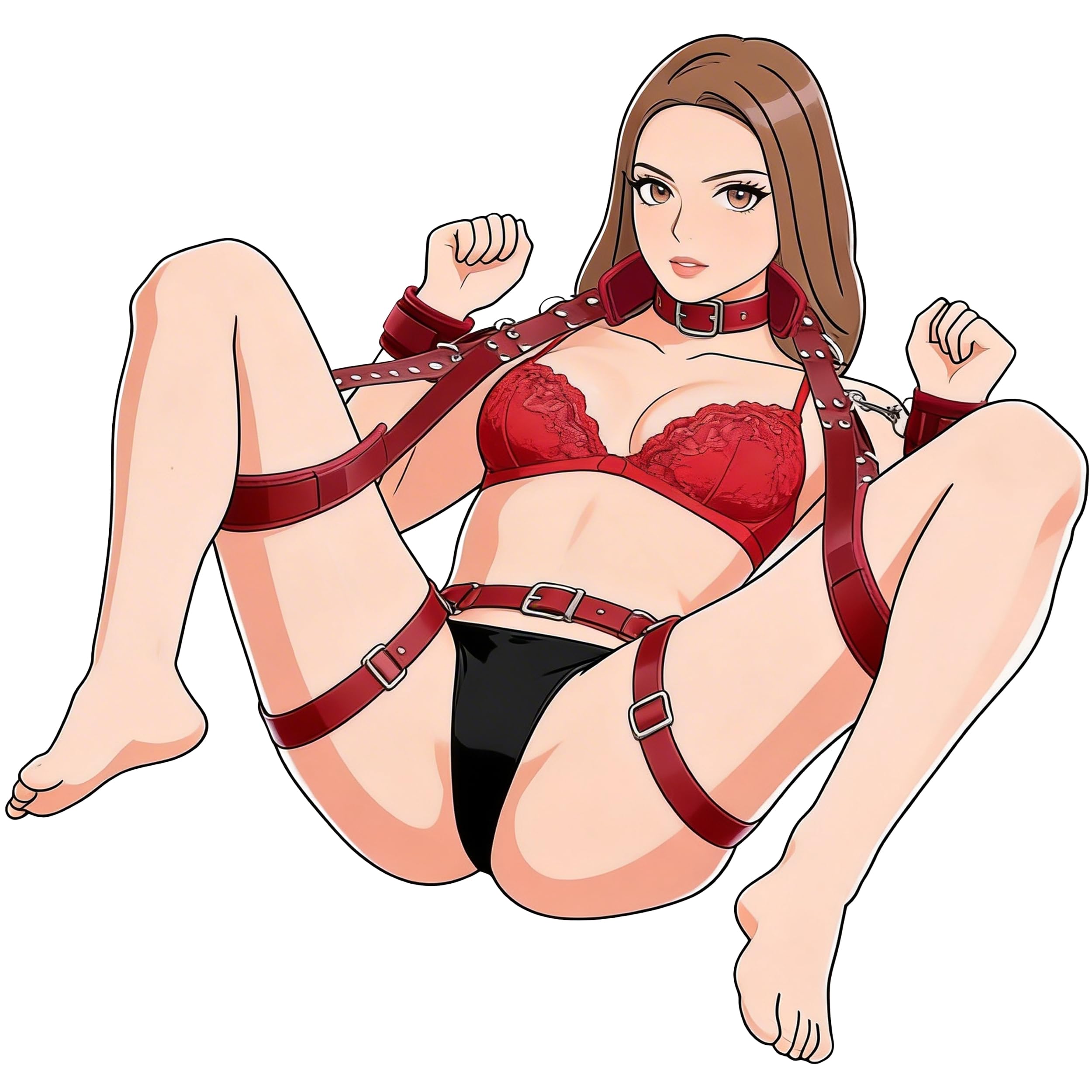Ivomaa BDSM Sex Spielzeug für die Paare - Sex Toys, Bondage Fesseln Sexspielzeug für Paare Extrem Sex Toyset, Erotisches BDSMS Dessous Sklavin, Sextoys hart, Spreizstange Frauen, Sextoysets für Damen