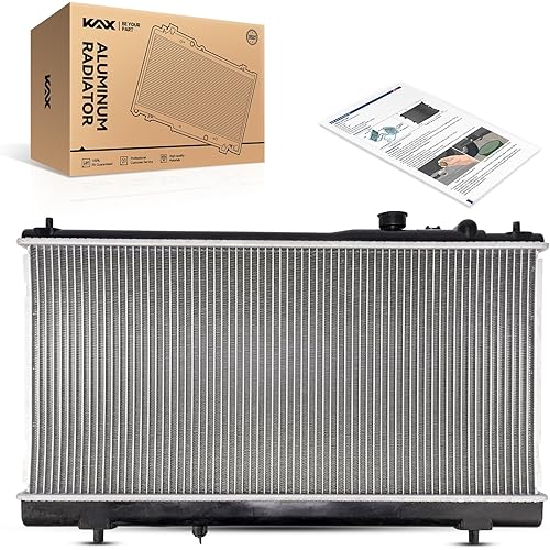 KAX CU2303 Engine Cooling Radiator Replacement, Compatible with 1999-2002 Protege, 2003 Protege DX/ES/LX, 2002-2003 Protege5