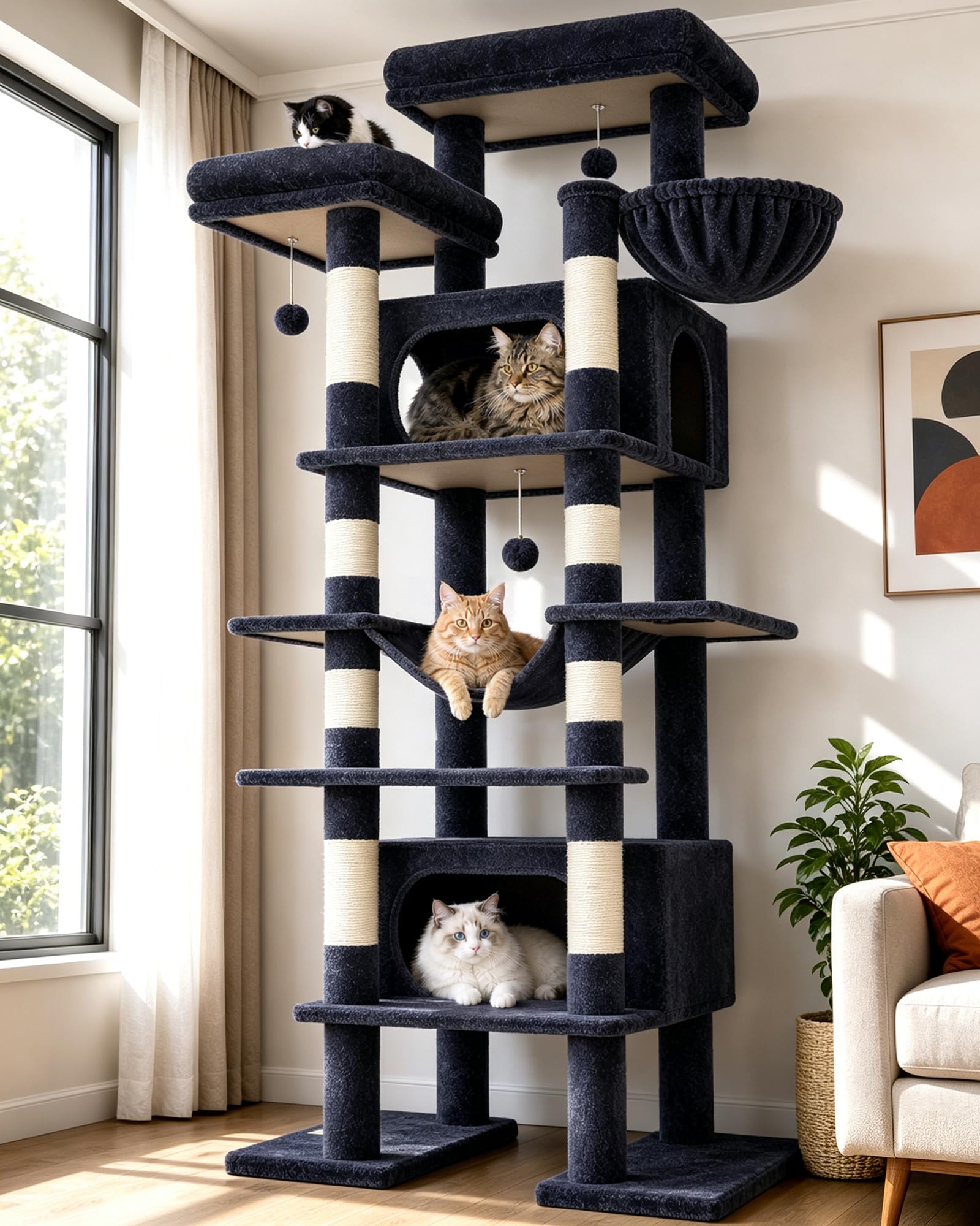 Photo 1 of Globlazer 83" Heavy Duty Cat Tower