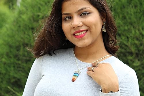 Miniatura 3 de Jet Chakra - Dije plano unido con folleto gratuito para terapia de Jet International Crystal Granate, cabujón, reiki, curación, radiestesia,