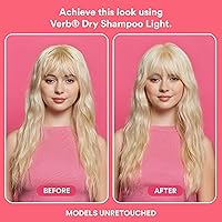 Vista 5 de VERB Dry Shampoo Light - Refresh, Absorb Oils + Extends Styles - Refreshing Dry Shampoo Spray for Light Tones - Vegan, No Parabens or Harmful