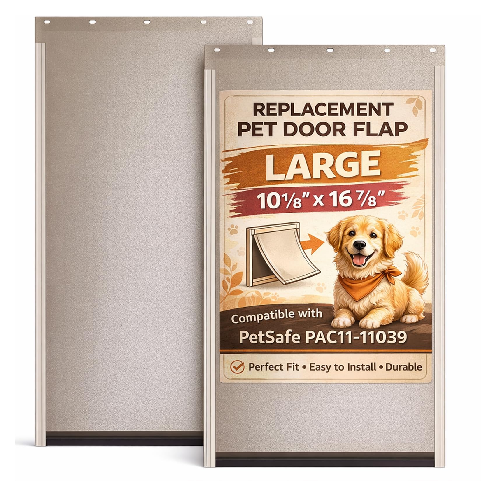 Amazon.com : 2 Pack PAC11-11039 for Pet Safe Door Replacement