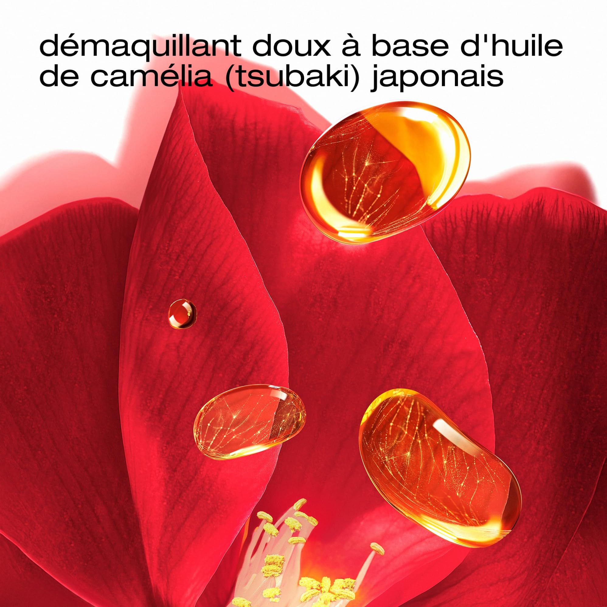 Shu Uemura Ultime8 Huile Démaquillante Visage, Sublime Tsubaki, Nettoyant Moussant Visage, Enrichie en de Camélia Japonais, Hydrate et Rafraîchit, Tous les Types de Peau