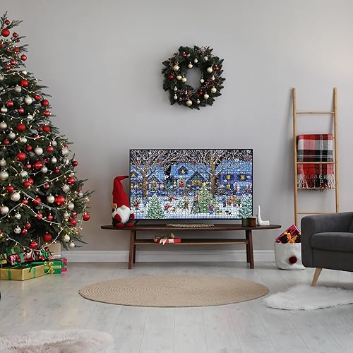 Miniatura 3 de Rompecabezas de Navidad para adultos de 1000 piezas, rompecabezas de Navidad para mujeres, hombres y familias, decoraciones de Navidad perfectas