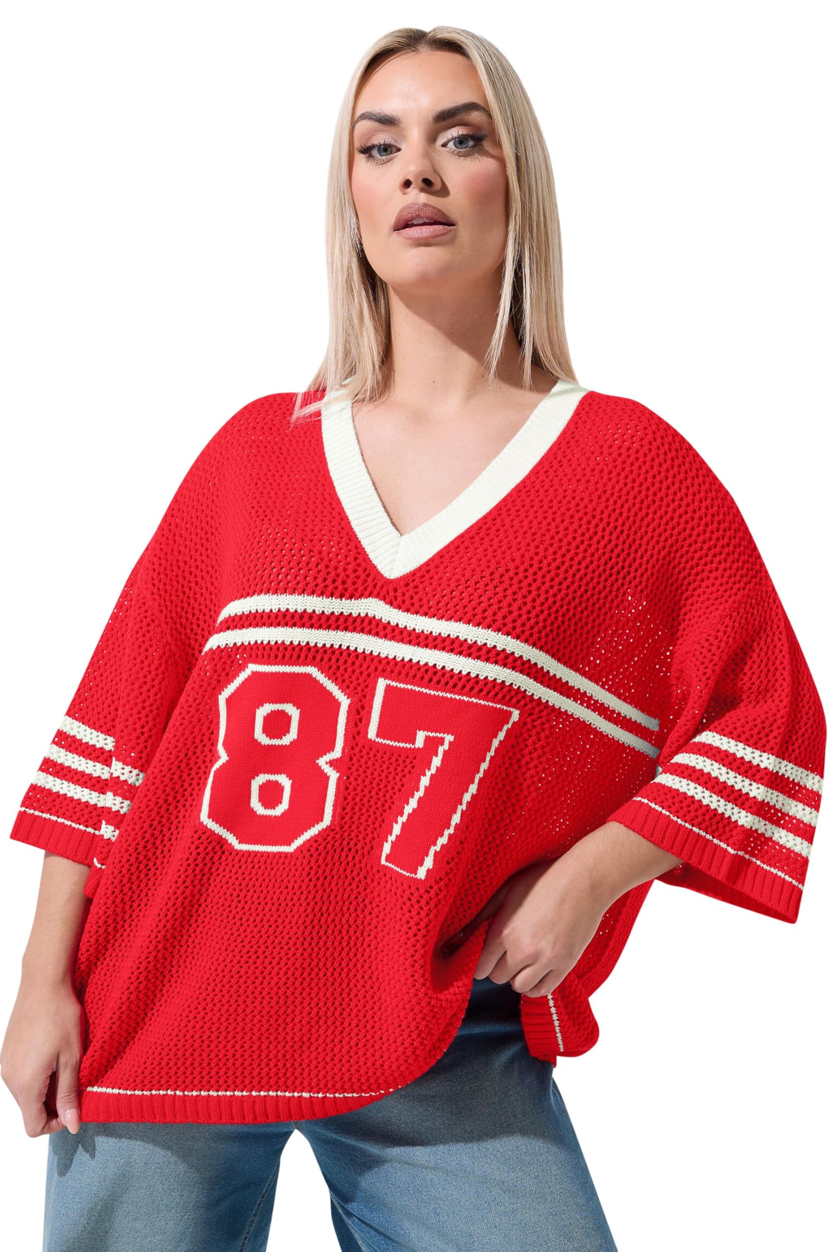 Limited Collection Curve '87' Crochet Top - Women's - Plus Size Curve