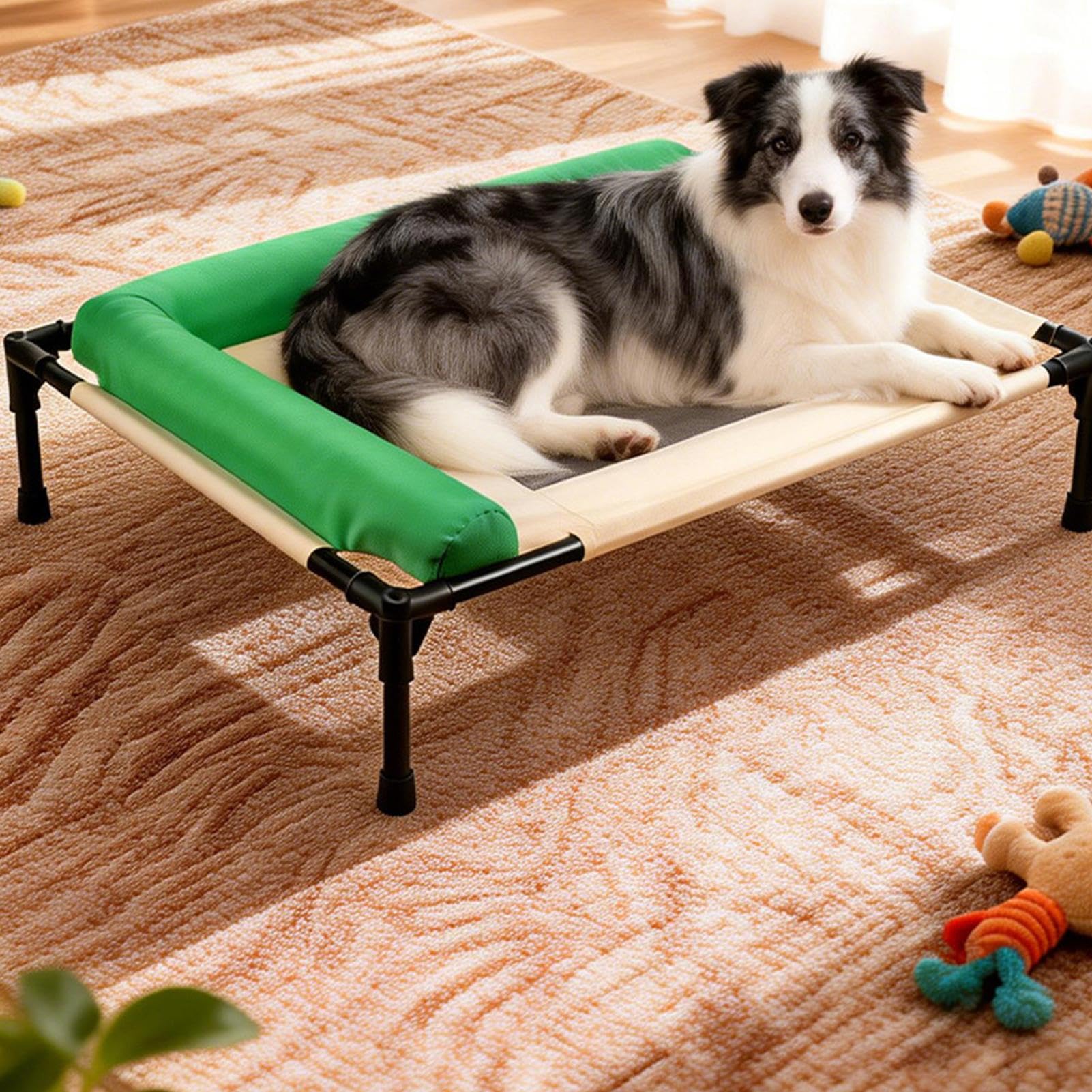 Cuccia Cani Rialzata Forniture Sonno Lavabili Portatili Animali | Cuccia Rialzata Confortevole Gatti per Razze Piccole Medie Casa Interni Esterni Giardino Cortile Campeggio Viaggio