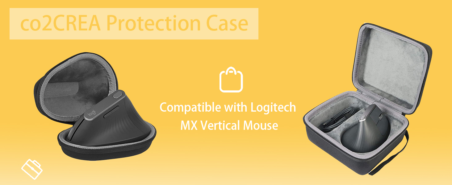 Amazon.com: co2CREA Hard Case for Logitech MX Vertical Ergonomic