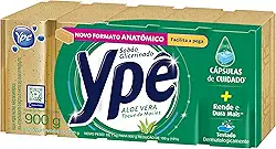 Ypê Sabão em Barra Aloe Vera 900g - 5 unidades de 180g