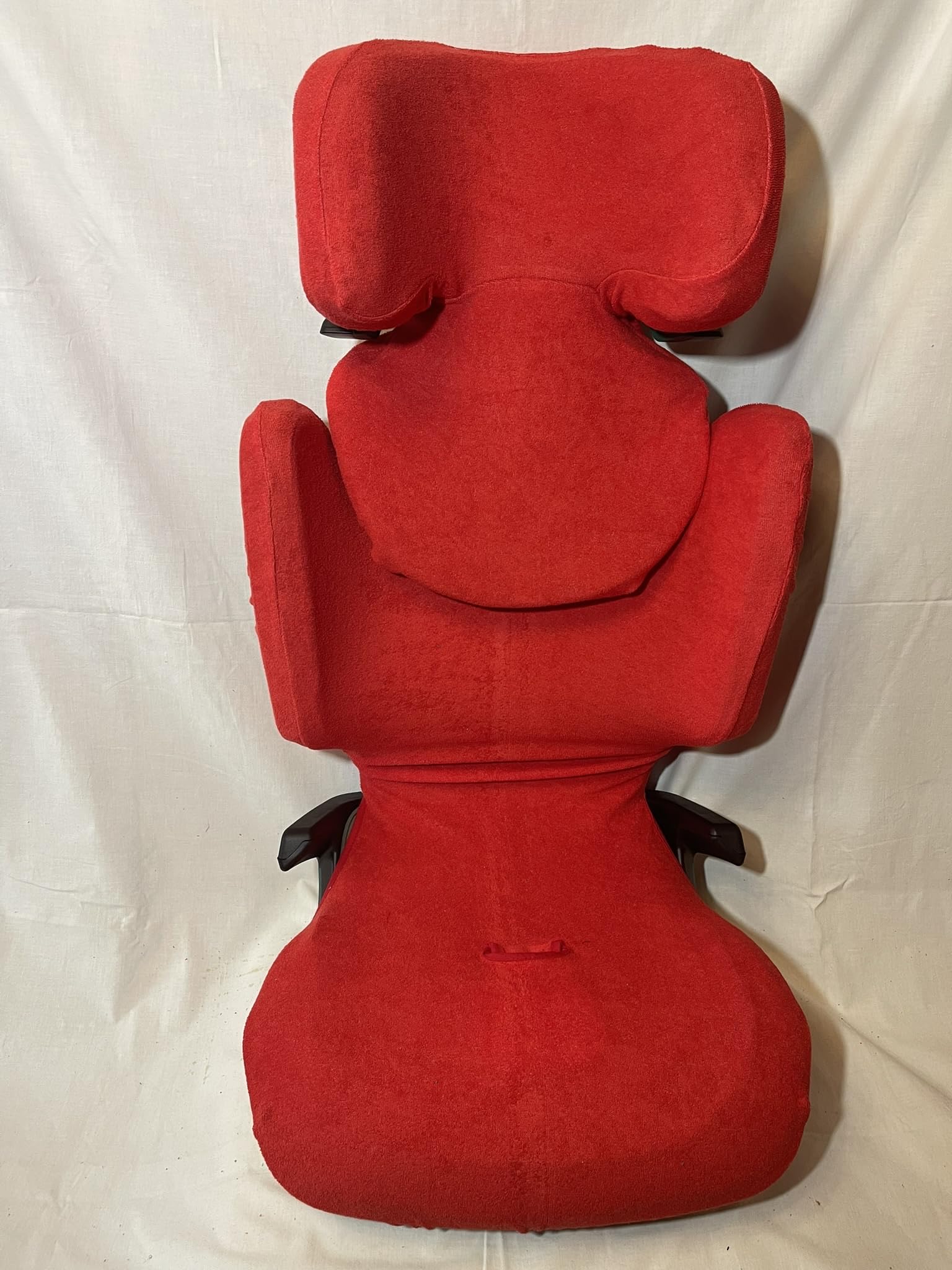 Sommerbezug Schonbezug Frottee für Römer Kidfix Pro M I-size 100% Baumwolle rot