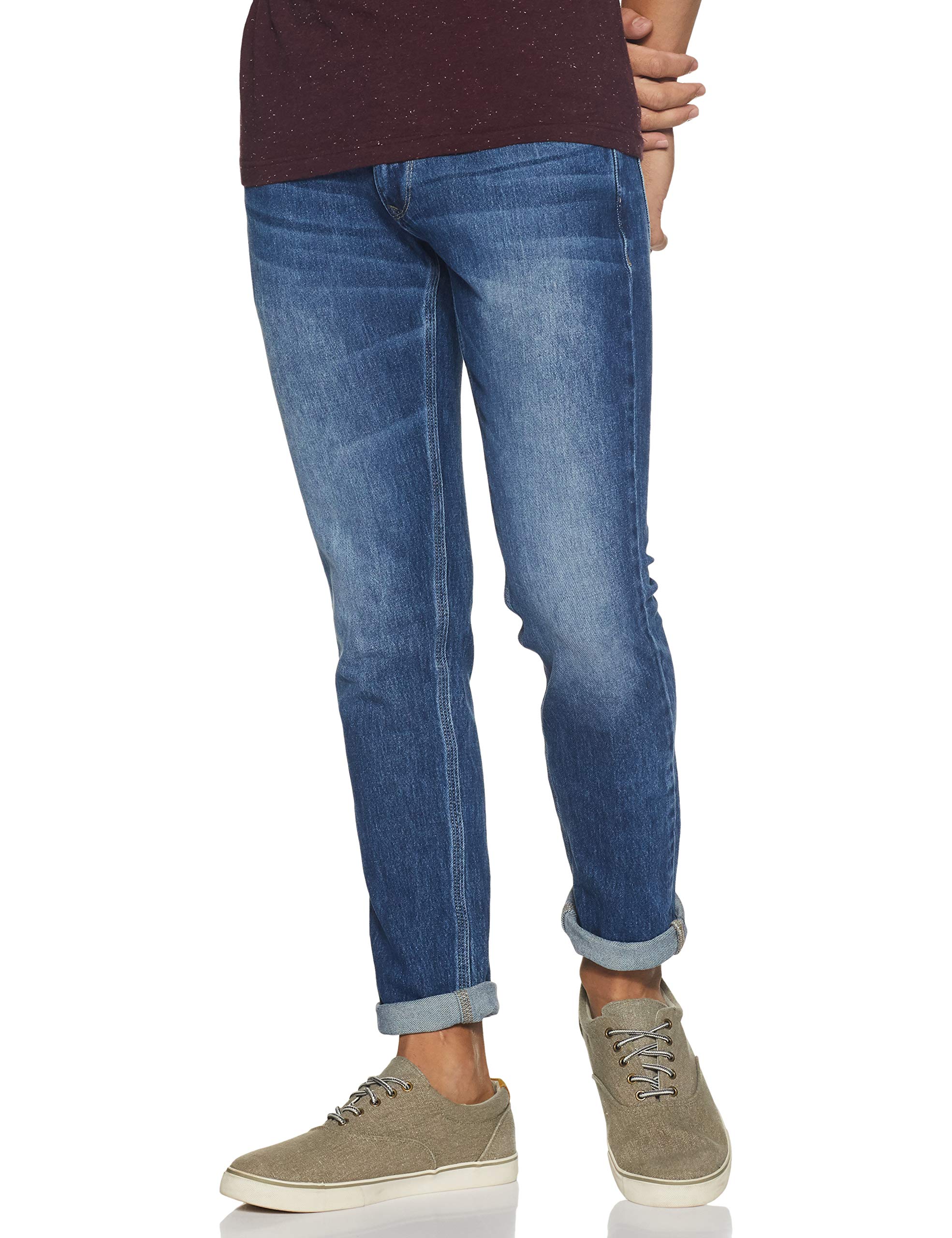 SpykarMen's Skinny Fit Jeans