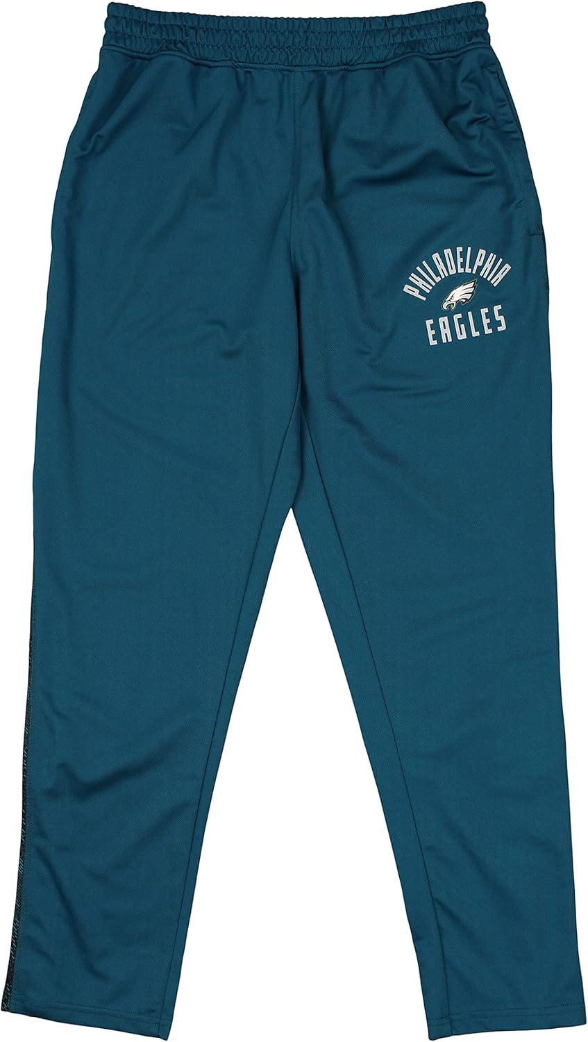 Zubaz NFL Men's Team Color Elevated Jacquard Trackpant with Viper Accent (Small - 3X-Large) - Image 2