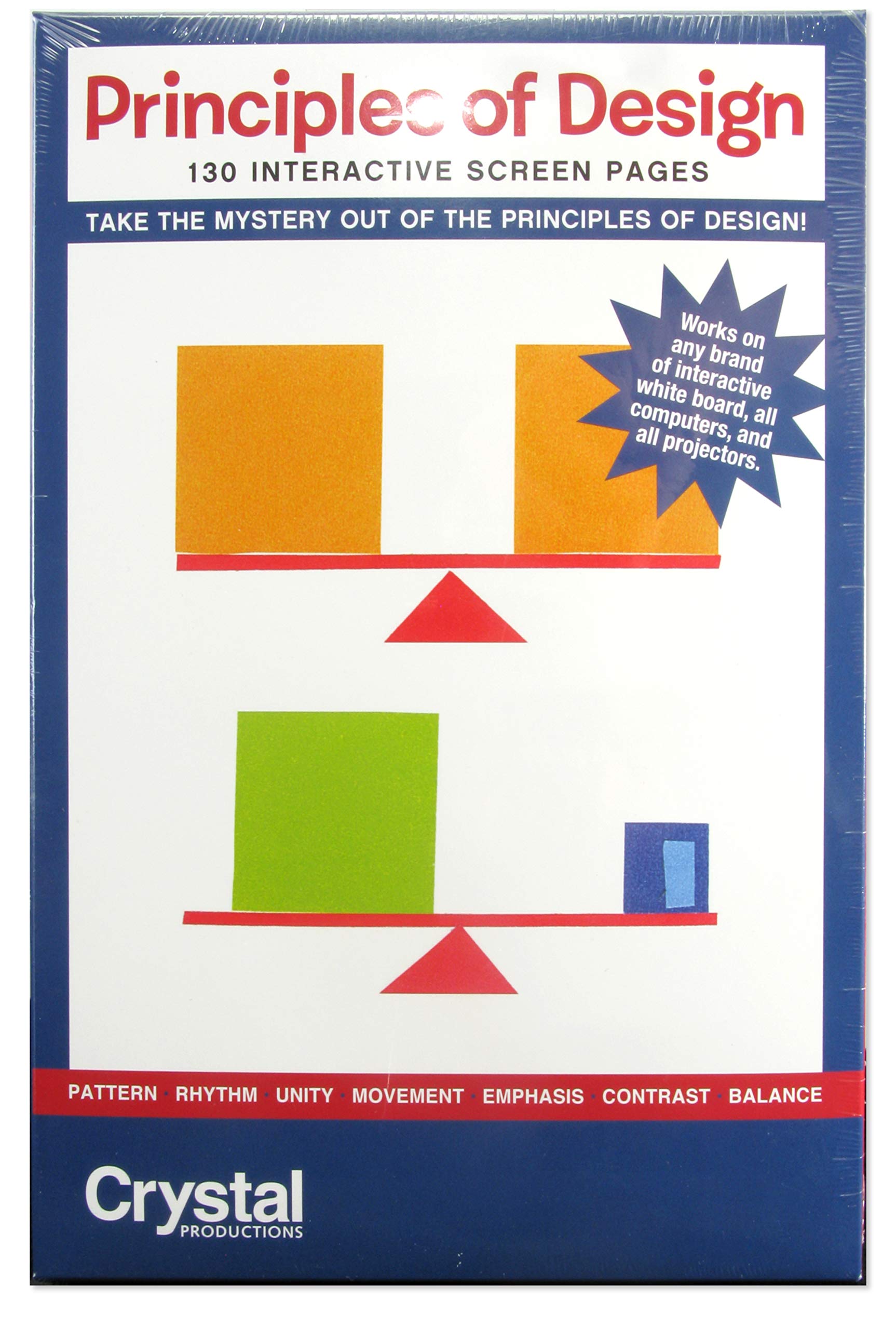 Crystal Productions CP7296 Principles of Design CD-ROM,Grade