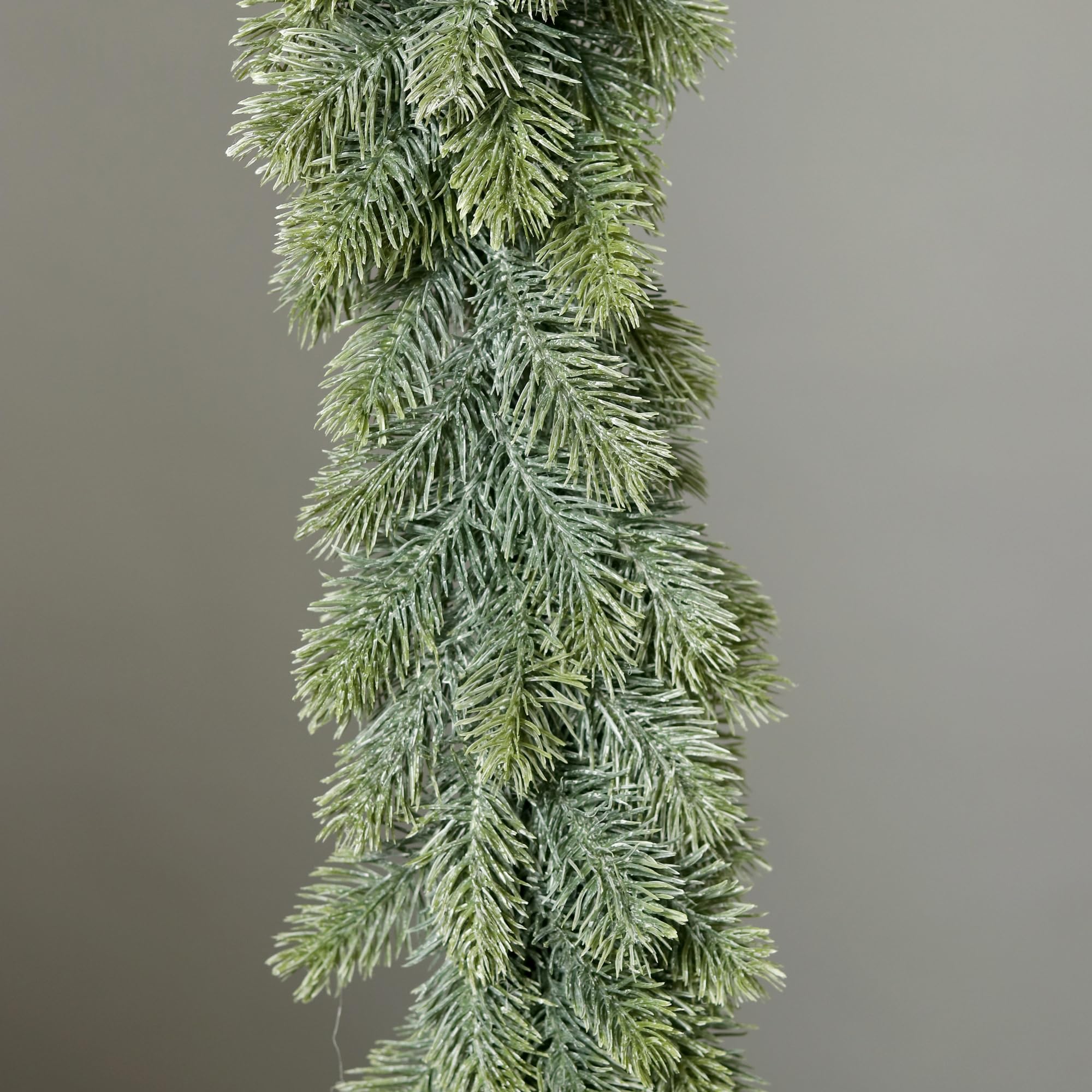 Künstliche Tannengirlande rund 170cm Double Schneeoptik DP Kunststanne Kunststoff Spritzguss-Verfahren 100% PE künstliche Tanne