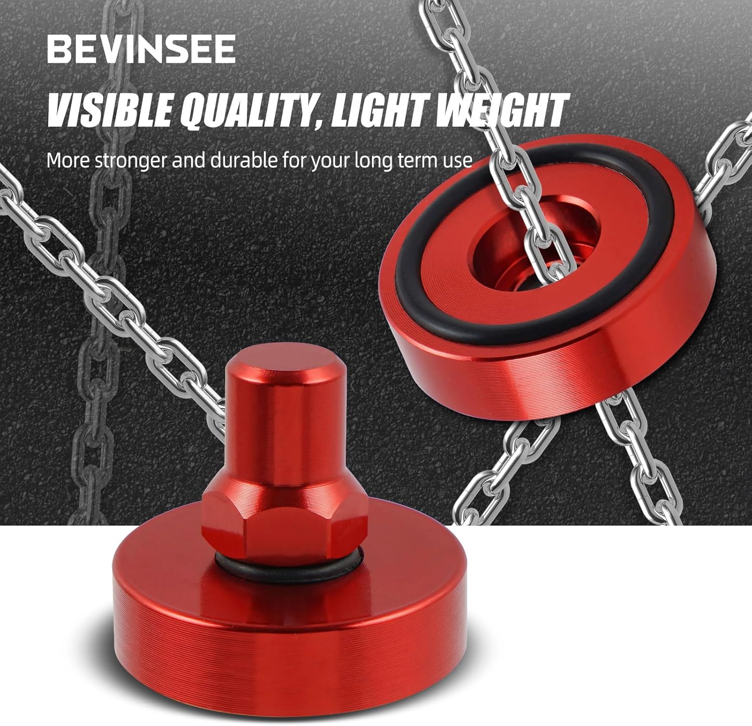 Bevinsee Transmission Torque Mount Bracket Bolt and 16PCS Valve Cover Washer Seals Bolt Nuts Kit Compatible with Honda Civic Acura Integra CR-V 5-Speed Manual B16 B18 B Series