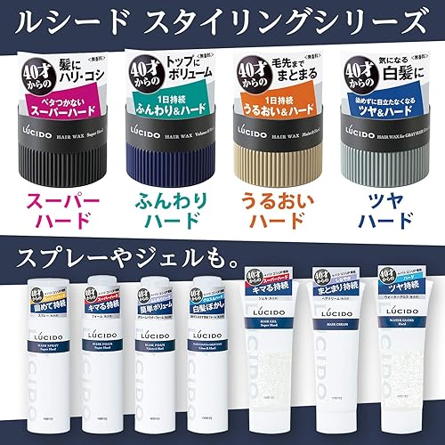 Miniatura 6 de LUCIDO (Lucido) Cera Capilar Super Hard 2.82 oz