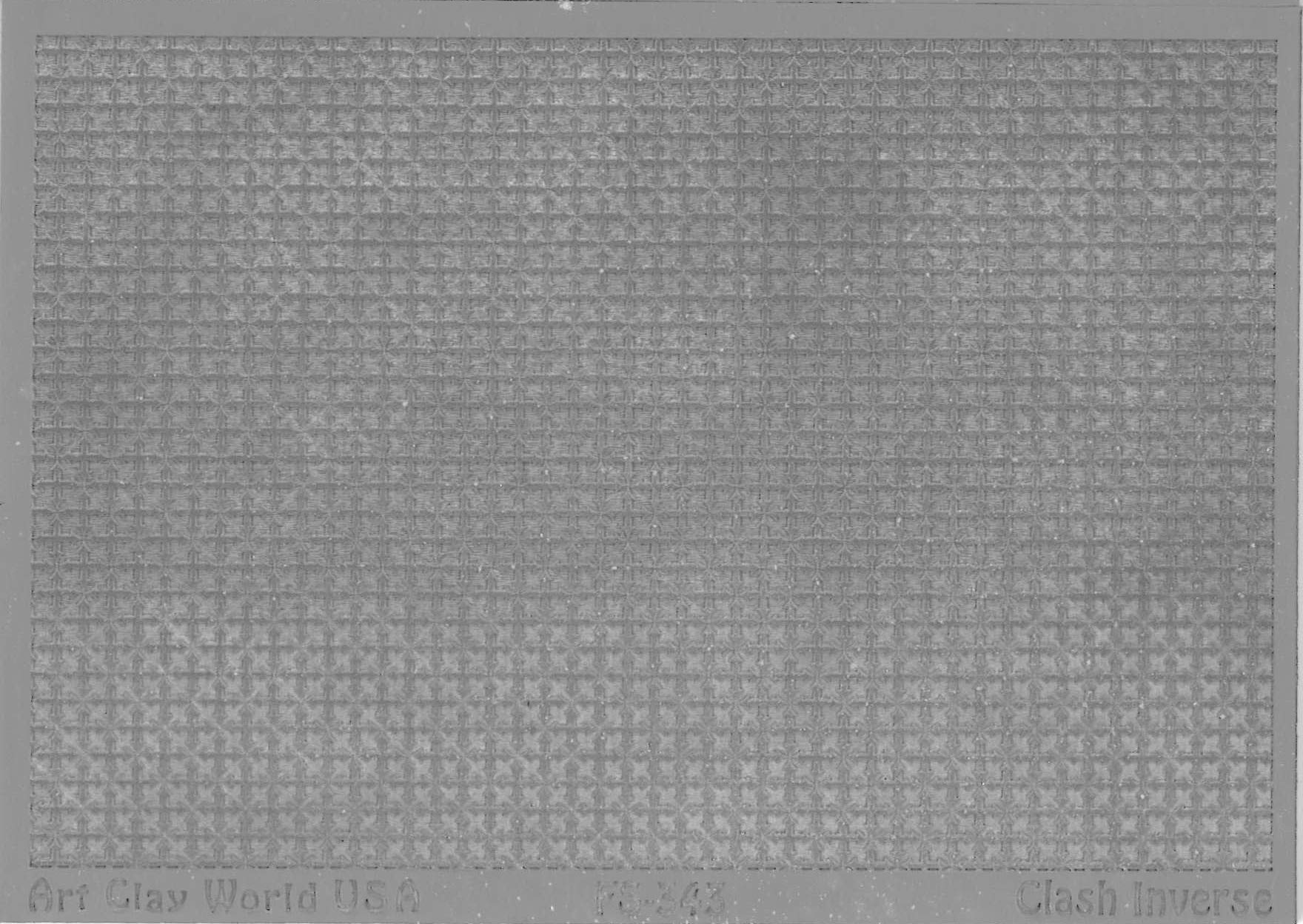 Flexistamps Texture Sheets Clash Inverse Design - 1 Pc.