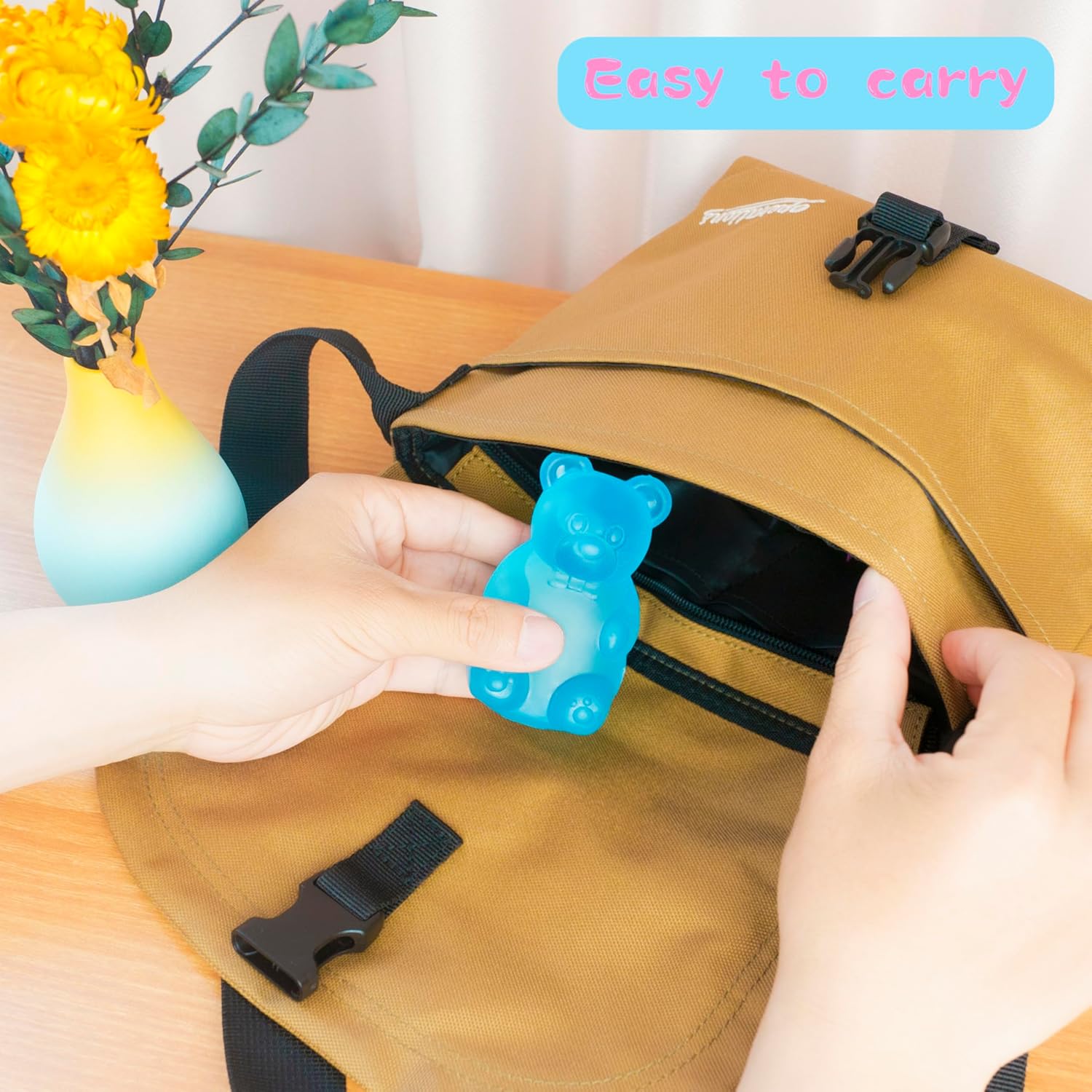 Gummy Bear Toys, Stress Bear Squishy Balls, Sugar Filled Squishy Toys for Kids Stress Relief, High Density Squeeze Balls for Students Calming, Ultra Soft Fidget Toys for Anxiety Relief - Image 4