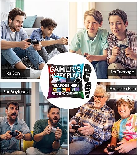 Miniatura 6 de OCCdesign Regalos para adolescentes y hombres, decoración de sala de juegos, funda de almohada y calcetines de juego, ideas de relleno de calcetines