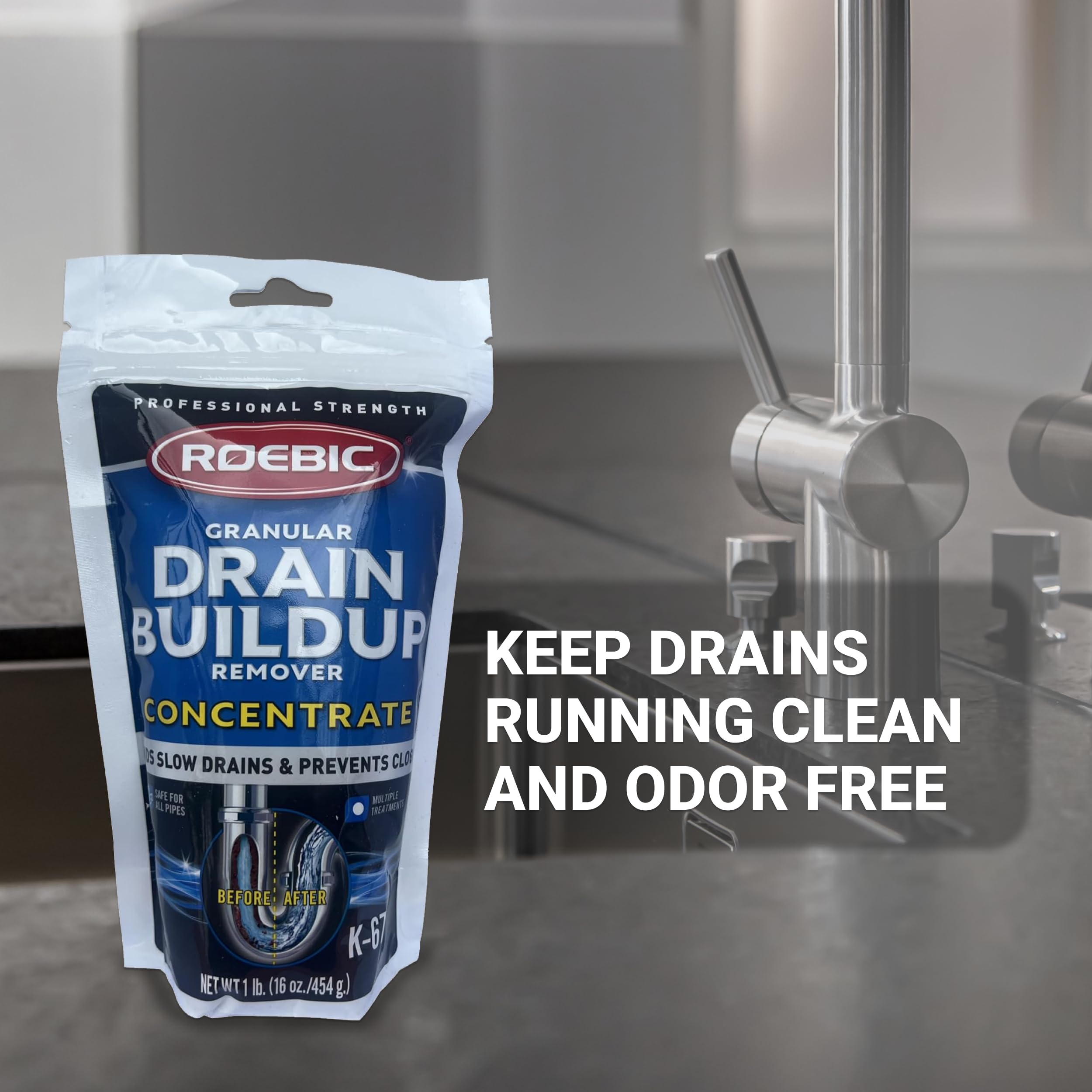 Amazon.com: Roebic K-67 BAG-4-16OZ 16-Ounce Biodegradable Granular