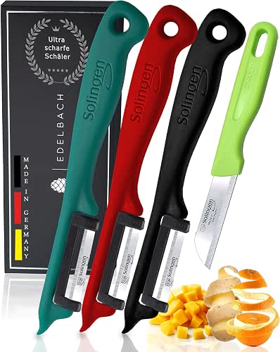 Edelbach Solingen | Küchenmesser Set | German, sehr scharfe kleine