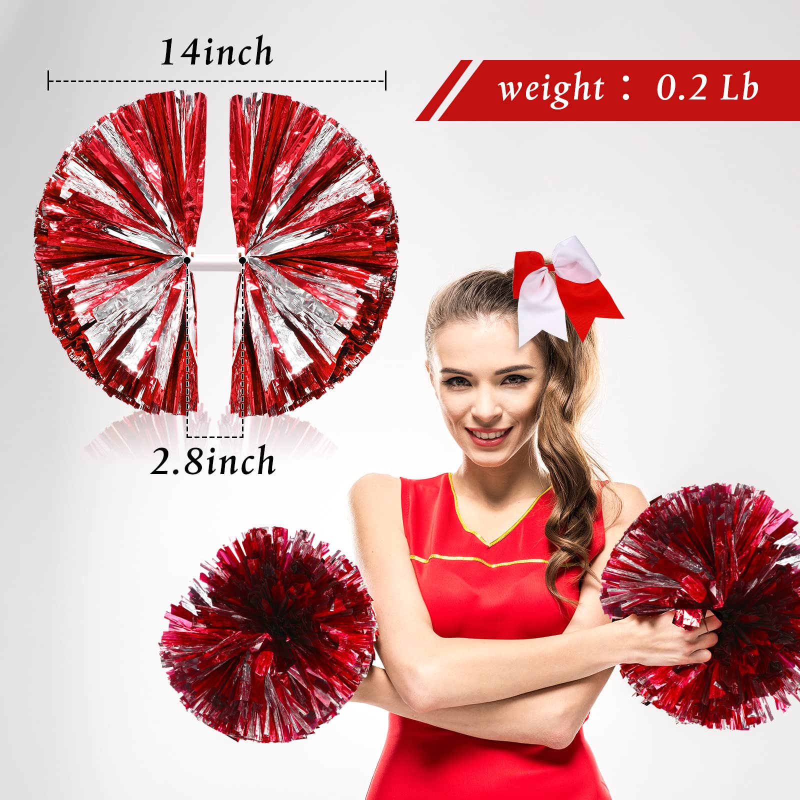 チアリーディング　スタジャン　ボンボン付き チアリーディング スタジャン ボンボン付き チアリーディング