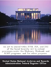 An act to amend titles XVIII, XIX, and XXI of the Social Security Act to extend provisions under the Medicare, Medicaid, and SCHIP programs, and for other purposes.