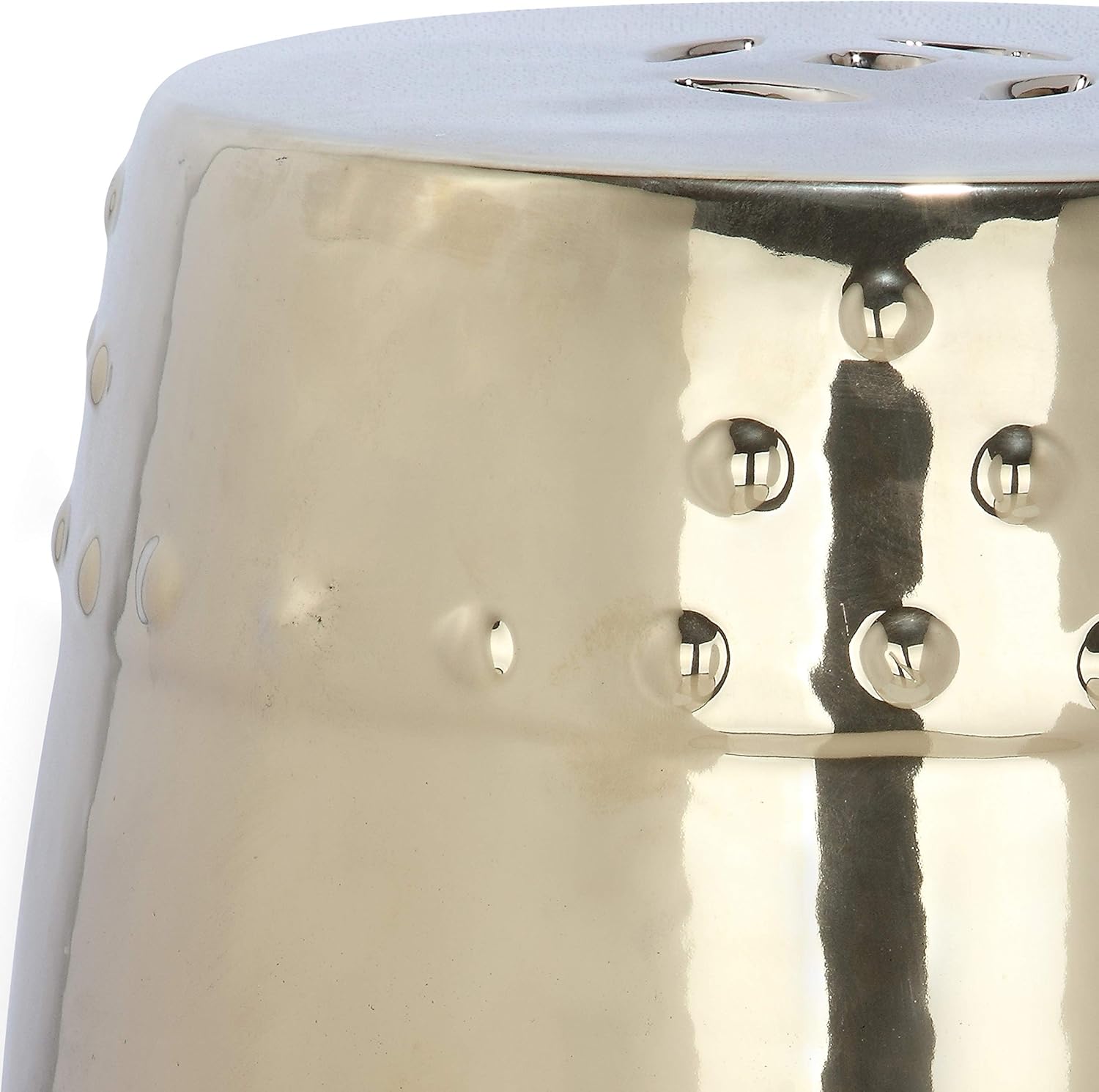 Safavieh Modern Ming Ceramic Decorative Garden Stool, Gold : Patio, Lawn & Garden