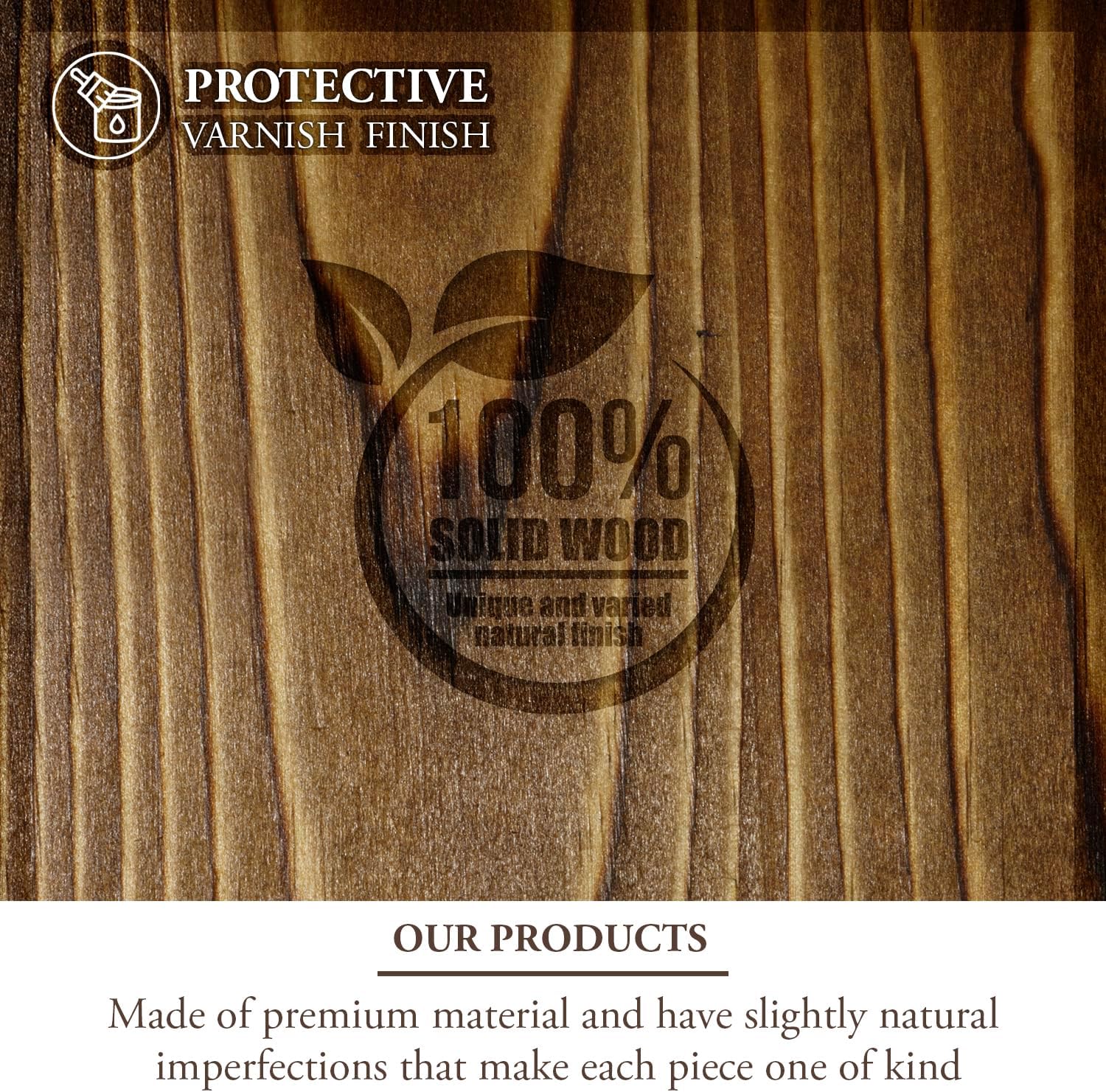 MyGift 6-Tier Wine Rack for 36 Bottles – Freestanding Industrial Wine Bottle Holder with Burnt Wood Shelves & Black Metal Frame – Large Horizontal Storage Stand for Home Bar, Kitchen, Cellar