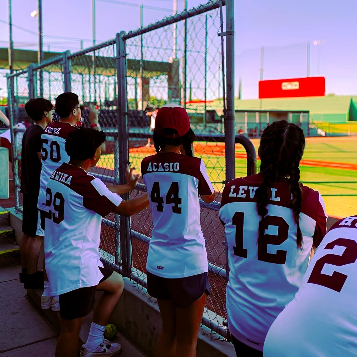 Custom College Baseball Uniform, Personalized Short Sleeve & Sleeveless Uniform with Name/Number